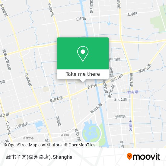 藏书羊肉(嘉园路店) map