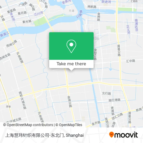 上海慧玮针织有限公司-东北门 map
