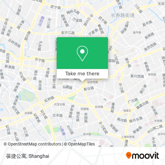 葆捷公寓 map