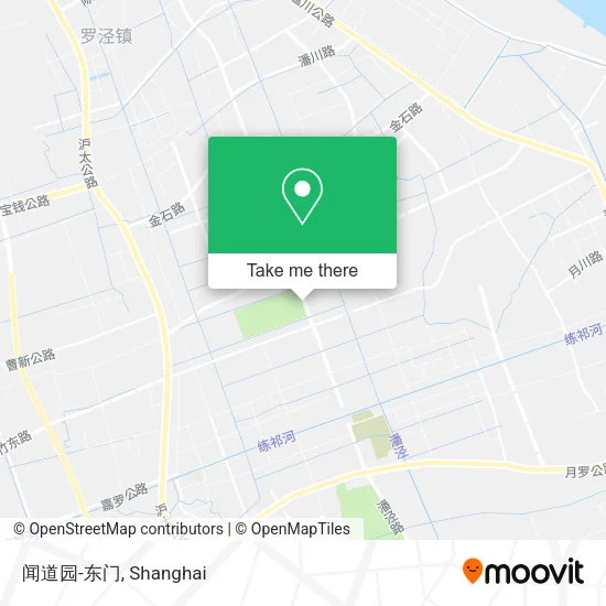 闻道园-东门 map