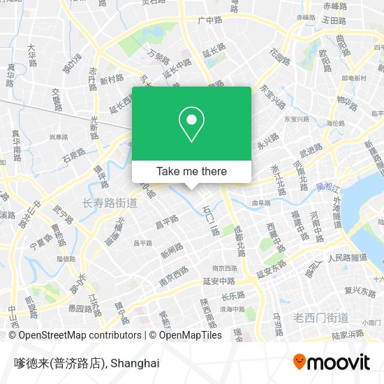 嗲德来(普济路店) map