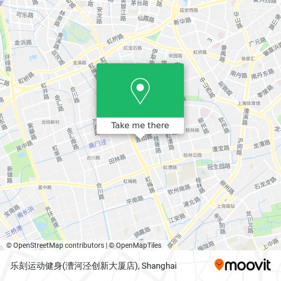 乐刻运动健身(漕河泾创新大厦店) map