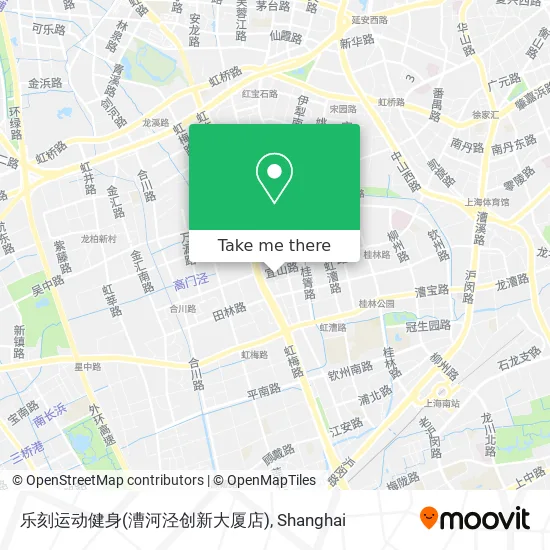 乐刻运动健身(漕河泾创新大厦店) map