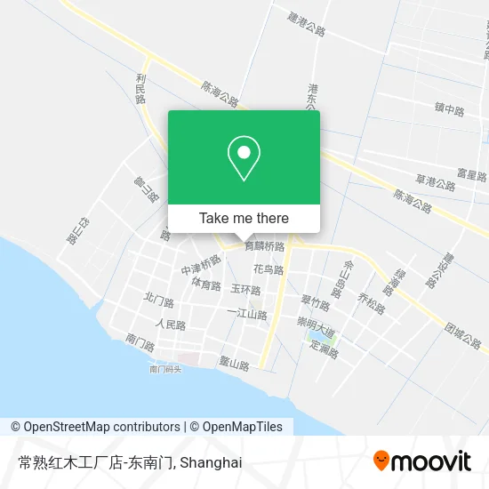 常熟红木工厂店-东南门 map