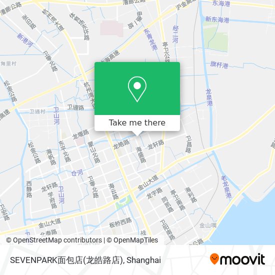 SEVENPARK面包店(龙皓路店) map