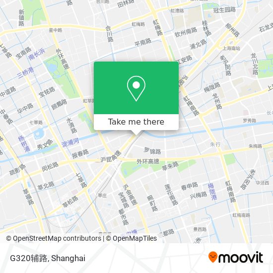 G320辅路 map
