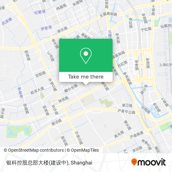 银科控股总部大楼(建设中) map