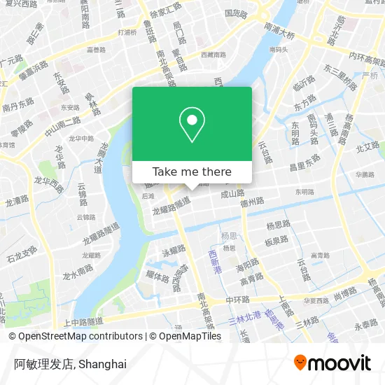 阿敏理发店 map