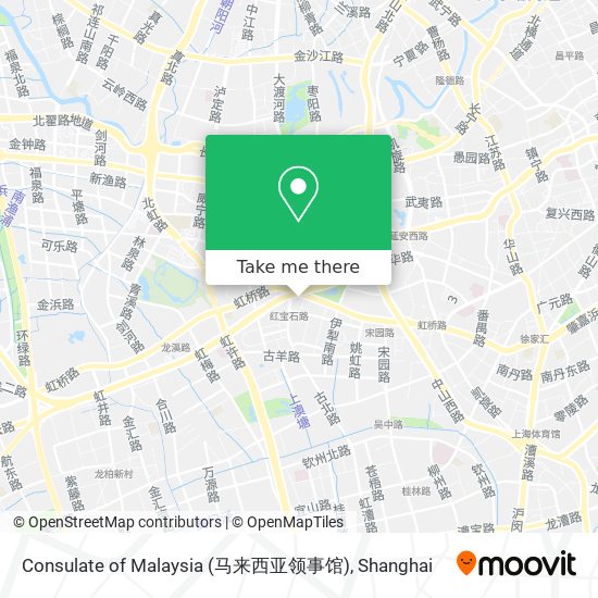 Consulate of Malaysia (马来西亚领事馆) map