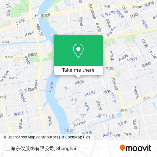 上海东仪服饰有限公司 map