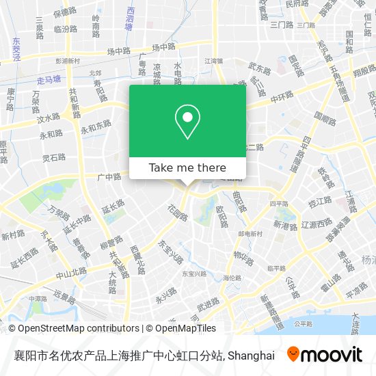襄阳市名优农产品上海推广中心虹口分站 map