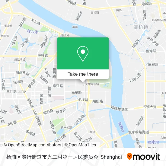 杨浦区殷行街道市光二村第一居民委员会 map
