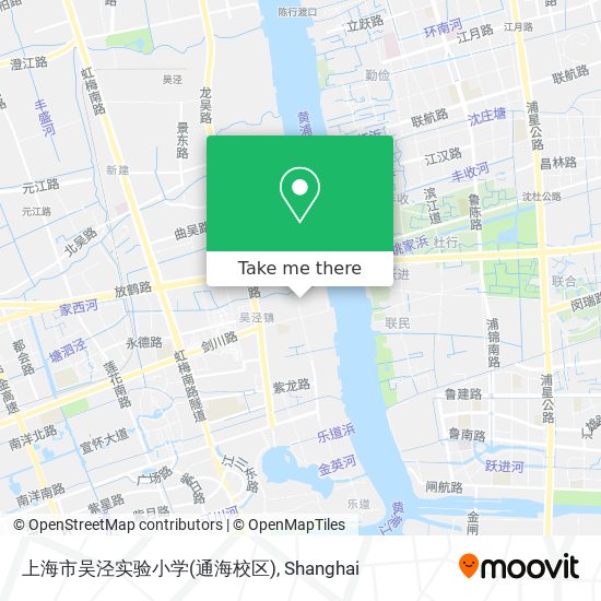 上海市吴泾实验小学(通海校区) map