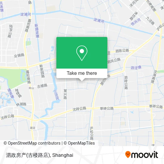 泗政房产(古楼路店) map