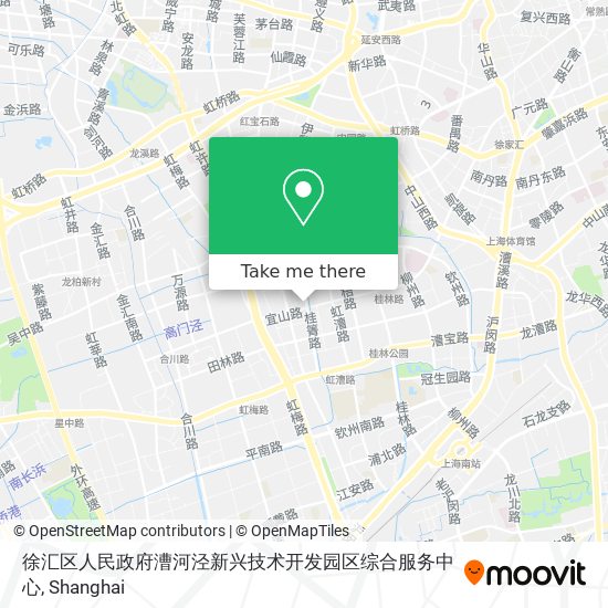 徐汇区人民政府漕河泾新兴技术开发园区综合服务中心 map