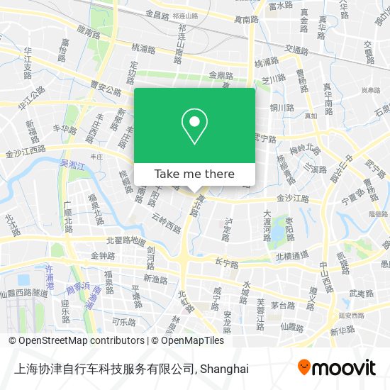 上海协津自行车科技服务有限公司 map