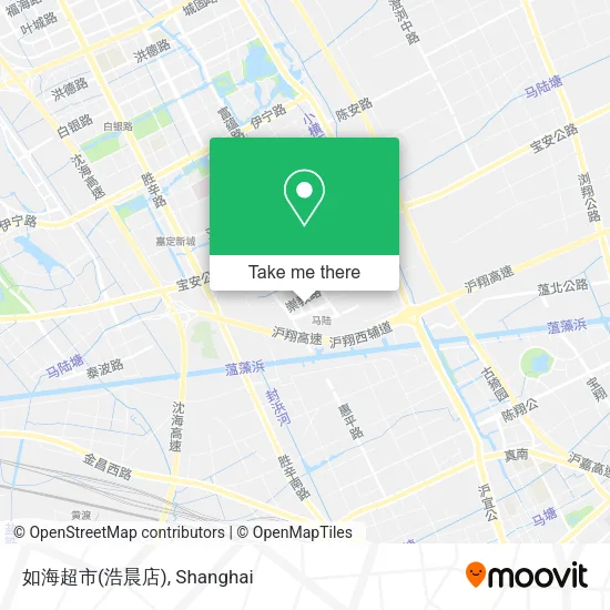 如海超市(浩晨店) map
