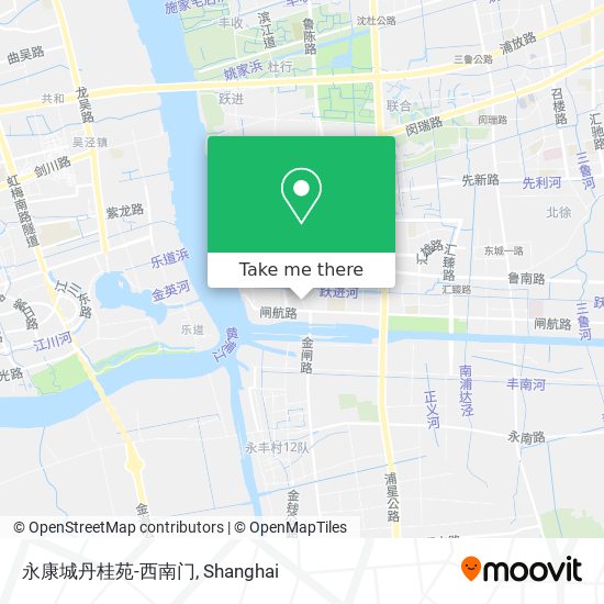 永康城丹桂苑-西南门 map