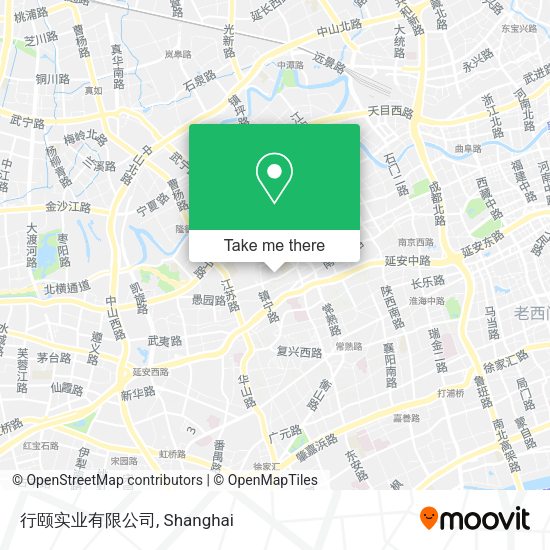 行颐实业有限公司 map