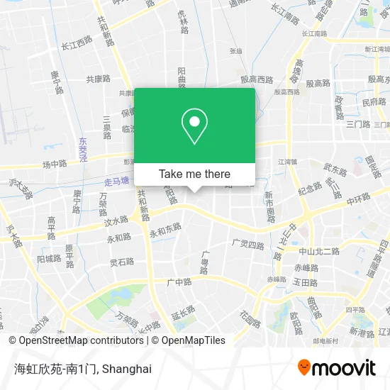 海虹欣苑-南1门 map