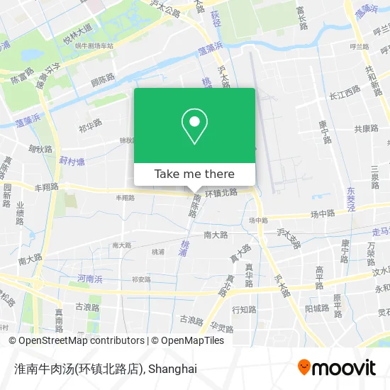 淮南牛肉汤(环镇北路店) map