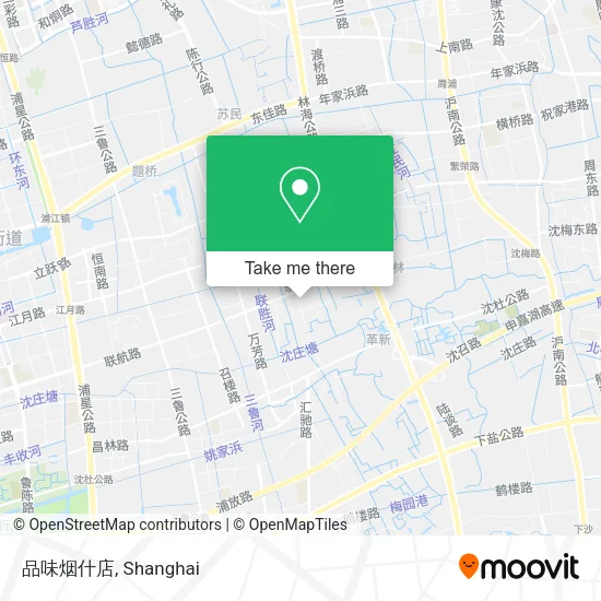 品味烟什店 map