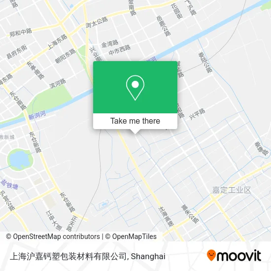 上海沪嘉钙塑包装材料有限公司 map