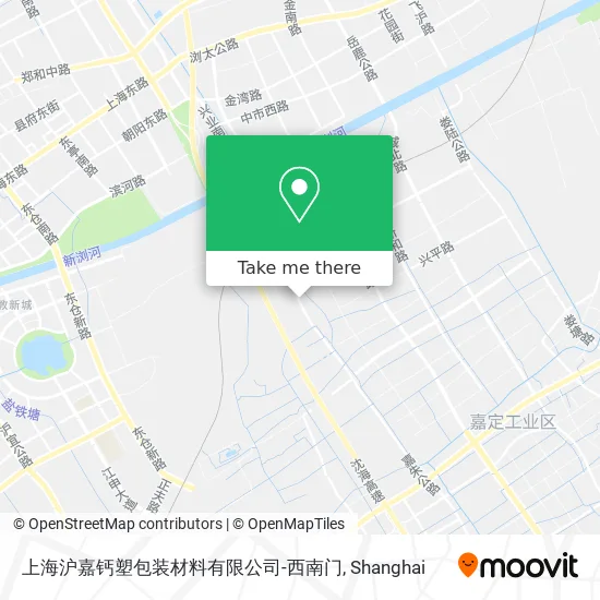 上海沪嘉钙塑包装材料有限公司-西南门 map