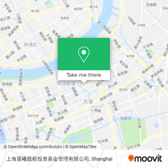 上海晨曦股权投资基金管理有限公司 map