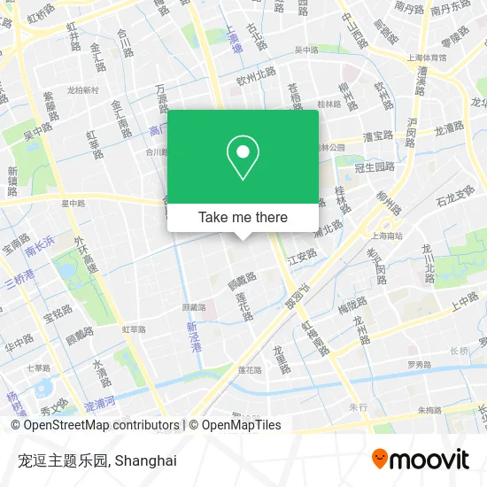 宠逗主题乐园 map