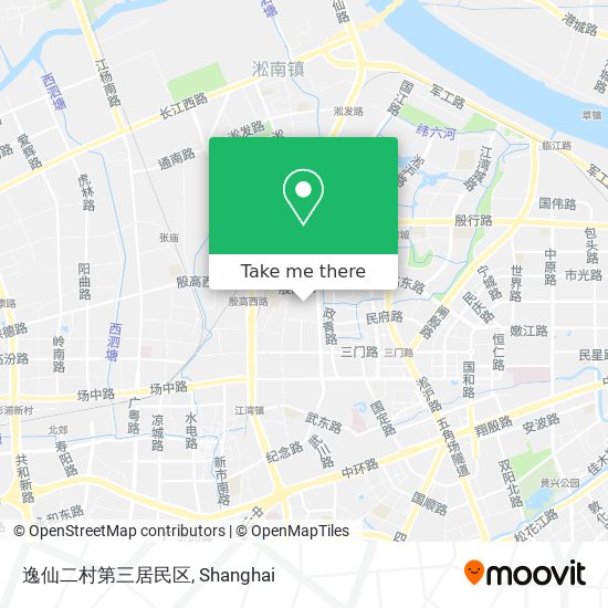 逸仙二村第三居民区 map