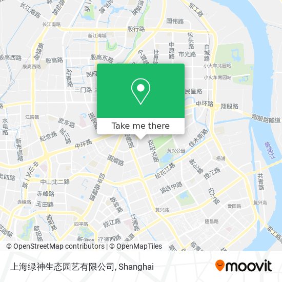上海绿神生态园艺有限公司 map