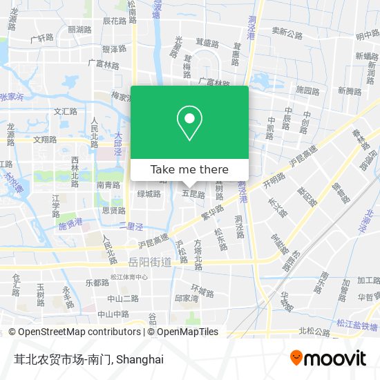 茸北农贸市场-南门 map