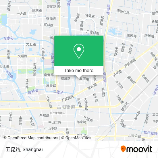 五昆路 map