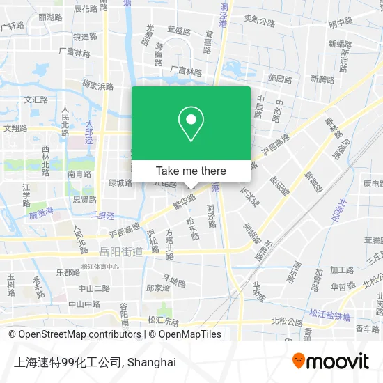 上海速特99化工公司 map