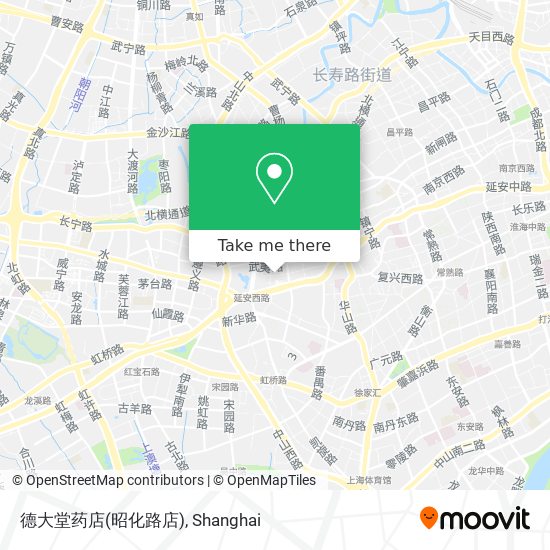 德大堂药店(昭化路店) map