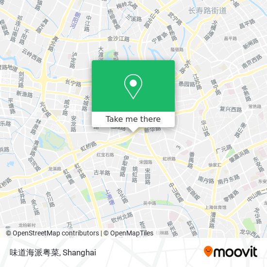 味道海派粤菜 map
