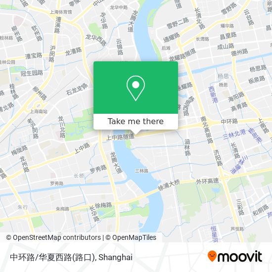 中环路/华夏西路(路口) map