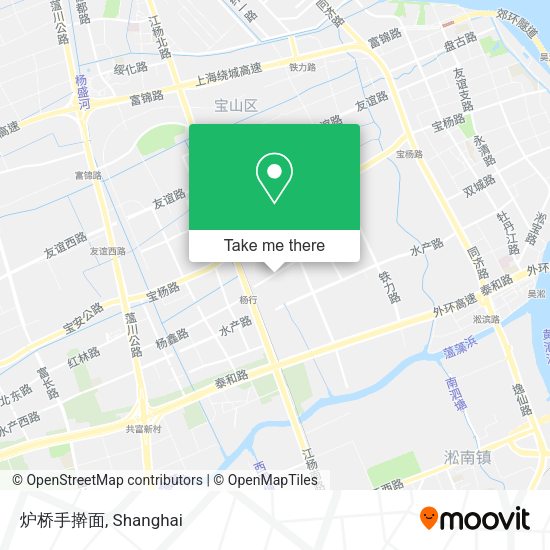炉桥手擀面 map