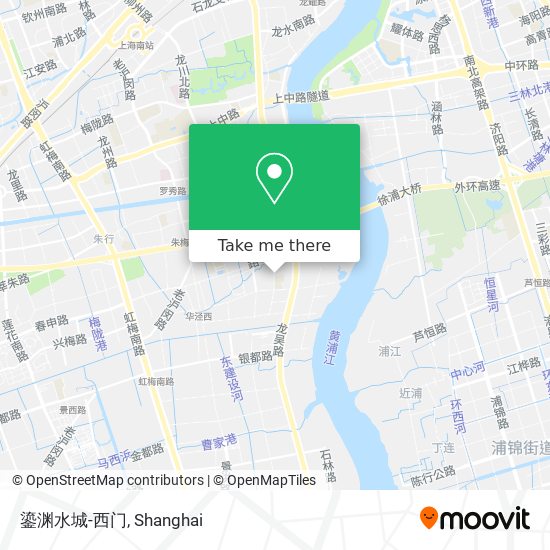 鎏渊水城-西门 map