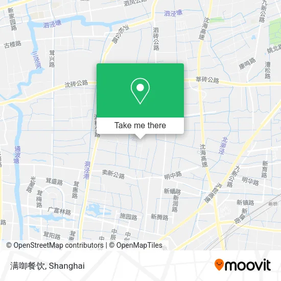 满啣餐饮 map