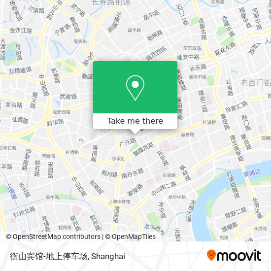 衡山宾馆-地上停车场 map