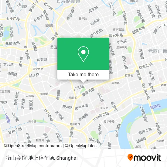 衡山宾馆-地上停车场 map