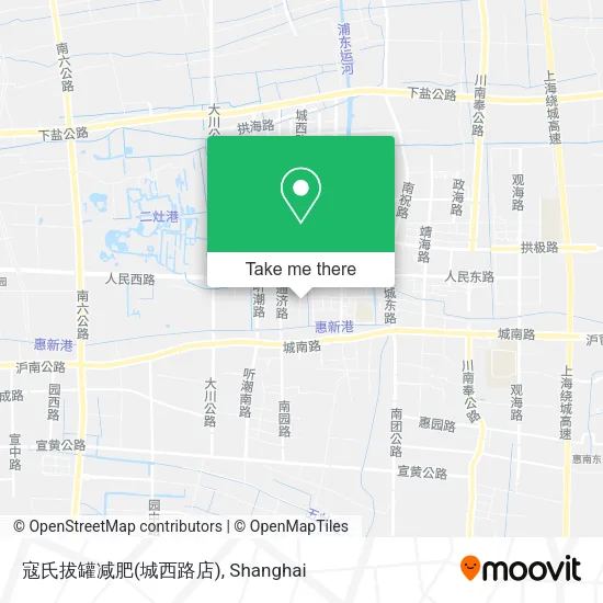 寇氏拔罐减肥(城西路店) map