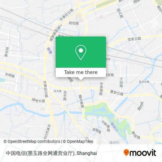 中国电信(墨玉路全网通营业厅) map