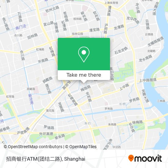 招商银行ATM(团结二路) map
