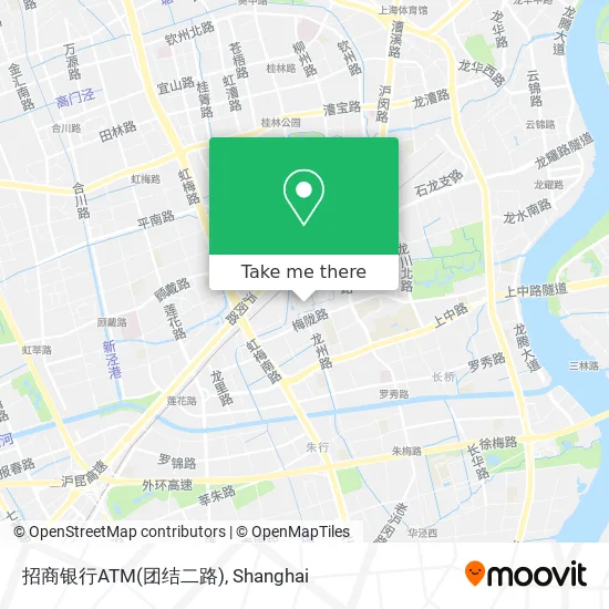招商银行ATM(团结二路) map