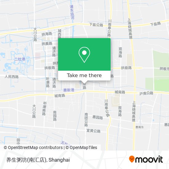 养生粥坊(南汇店) map