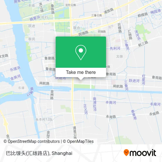 巴比馒头(汇雄路店) map