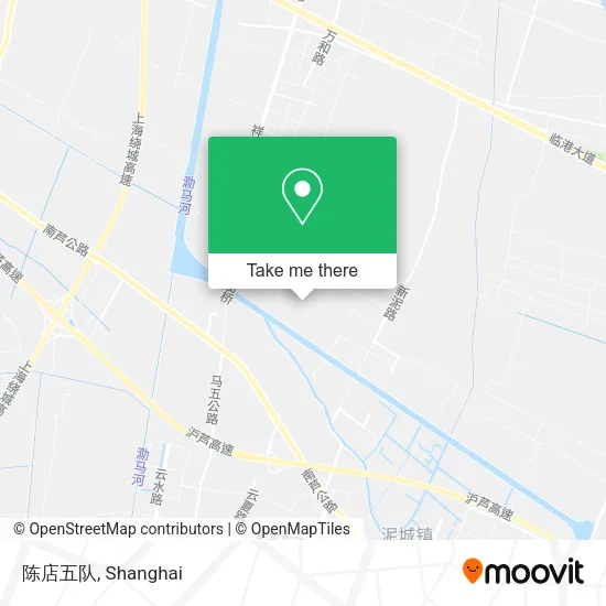 陈店五队 map